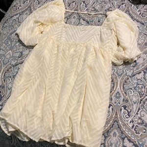 Vicidolls Cream Summer Dress